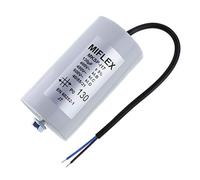 Condensateur de moteur 150μF 400 V 65 x 119 mm - Miflex - 130 uF
