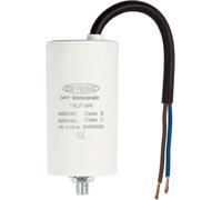 condensateur de moteur, condensateur de travail, condensateur de démarrage, câble, 18µF, 450V, M8