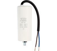 condensateur de moteur, condensateur de travail, condensateur de démarrage, câble, 25µF, 450V, M8