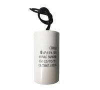 Condensateur de pompe à eau de lavage CBB60, 450v, 3UF, 4UF, 5UF, 6UF, 8UF, 10UF, 12UF, 14UF, 15UF, 16UF, 20UF, 25UF, 30UF, 35UF, 40UF, 45UF, 50UF, 60UF, 80UF(8UF)