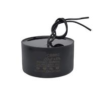 Condensateur de pompe à puits profond en acier inoxydable CBB60, 15UF, 30UF, 35UF, 40UF, 50UF, 60UF, 70UF, 80UF, condensateur de pompe à eau immergée dans l'huile, 450v(80UF 40X75MM)