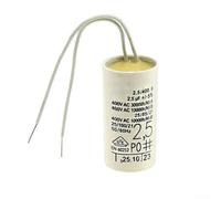 Condensateur de pompe de circulation d'eau de 2,5 uF, pour système de chauffage mural de chaudière à gaz, composant de compensation de puissance réactive de réduction du bruit, 49 x 24,5 mm