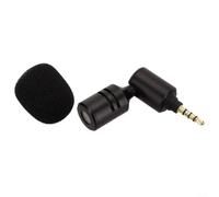 Condensateur de réduction du bruit, transparent pour un son net, réponse de 50 Hz à 20 kHz, col pliable flexible, rangement portable (4 pôles)
