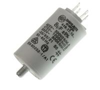 Condensateur de Sèche-linge - VEDETTE - 8MF 450V - Universel - Blanc