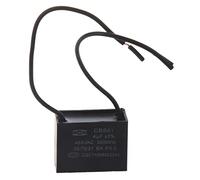 Condensateur de ventilateur de plafond CBB61 4uf 450VAC 2 fils 50/60 Hz