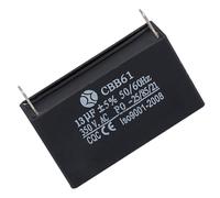 Condensateur De Ventilateur Plafond CBB61 11uF/13uF 350V Moteur Démarrage Climatisation Pour Applications Ventilateur Électrique Moteur Démarrage