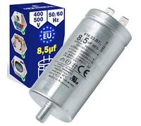 Condensateur Demarrage 8,5µf pour Seche Linge 400-500V -25 à +70°C | avec le Code Original C00258619 pour Indesit 482000023051 pour Whirlpool - MADE IN EU - MONTERAL
