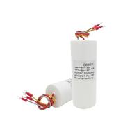 Condensateur double CBB60 44UF+8UF 450 V - Démarrage à 3 fils for des performances moteur optimales