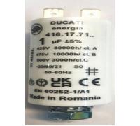 condensateur ducati energia 1uf avec cosse simple faston et vis