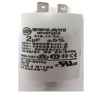 condensateur ducati energia 2uf 450 volts cosse faston simple et vis