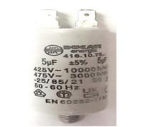 condensateur ducati energia 5uf 450 volts cosse faston double et vis