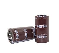 Condensateur électrolytique 1 pièces 400v 1000uf 1000uf 400v condensateur électrolytique Volume 35 * 60mm Appareils électroniques