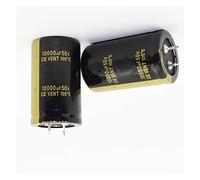 Condensateur électrolytique 1 pièces haute fréquence basse ESR 2 pièces-20 pièces 50V 10000UF 50V 50V10000UF condensateur électrolytique 30 * 50MM Appareils électroniques (Size : 12PCS)