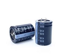 Condensateur électrolytique 1 pièces/lot 450 v 680 UF condensateur électrolytique en aluminium taille 35X45 MM 35X50 MM 680 UF 450 V Appareils électroniques
