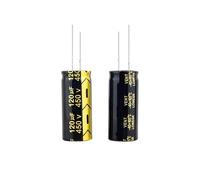 Condensateur électrolytique 120UF 450V, dimensions 18 x 40 mm, lot de 2 ou 5 pièces(5PCS)