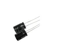 Condensateur électrolytique 1UF 4.7UF 22UF 33UF 47UF 56UF 100UF 220UF 330UF 470 Uf 10V 16V 25V 35V 50V 63V 100V 400V 6*12 Mm Électrolyte En Aluminium Appareils électroniques ( Size : 5.6UF 400V 8X12mm