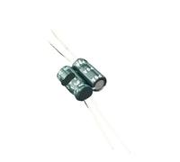 Condensateur électrolytique 1uF 50V 5x11mm, 10/100 pièces(100pcs)