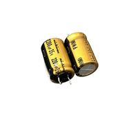 Condensateur électrolytique 2 pièces/10 pièces 2200 uF 35 V 16x25mm 35V2200 uF condensateur Audio HiFi Appareils électroniques (Size : 10pcs)