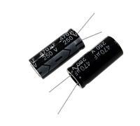 Condensateur électrolytique 250V 1mF 2.2mF 3.F 4.7mF 6.8mF 10mF 22mF 3F 47mF 68mF 100mF 150mF 220mF 330mF 470mF 680mF 2200mF(3PCS 33UF 250V)