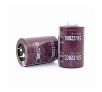 Condensateur électrolytique 2PCS 22000UF50V 35X50MM Condensateur électrolytique en aluminium Appareils électroniques