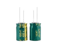 Condensateur électrolytique 400 V 100 uf, dimensions 18 x 25 mm, 2/10 pièces(2PCS)