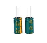 Condensateur électrolytique 400 V 120 UF, dimensions 18 x 30 mm, 2/5 pièces(5PCS)