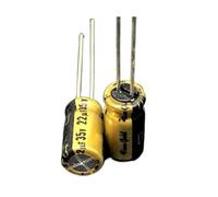 Condensateur électrolytique 5 pièces/50 pièces 22uF 35V 6.3x11mm 35V22uF condensateur Audio Appareils électroniques (Size : One Size)