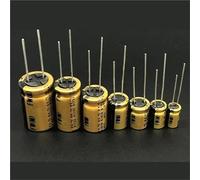Condensateur électrolytique audio disponible de 6,3 V à 100 V/1 µF à 4700 µF(25V3300uF FW 4pcs)