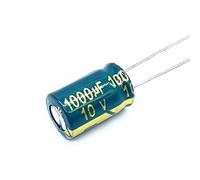Condensateur électrolytique en aluminium 10 v 1000 UF faible impédance ESR haute fréquence taille 8X10 1000 UF 10 v 20 pièces Appareils électroniques