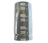 Condensateur électrolytique en aluminium, 1000uF, 200V, 1000MFD, 200WV, 25 x 40 mm, radial, 1000mf200v, 1000uf200v, 200v1000mf, 200v1000uf Capacitance Meters