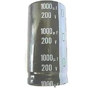 Condensateur électrolytique en aluminium, 1000uF, 200V, 1000MFD, 200WV, 25x40mm, Radial, 1000mf200v, 1000uf200v, 200v1000mf, 200v1000uf, 1 pièce