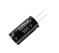 Condensateur électrolytique en aluminium 100V2200UF 22x40mm 2200uf100v 100v2200mf 2200mf100v 100v2200MFD 2200MFD100Volt 100v 1000uf(100v33uf 8x12 20pcs)
