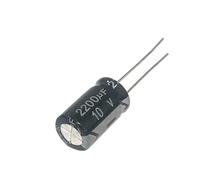 Condensateur électrolytique en aluminium 10v2200UF, volume 10x17mm, 10V 2200UF 10v2200MF 2200MF10v 10wv 10VDC 2200MFD 3300uf 4700uf 10v(10v4700uf13x21 10pcs)