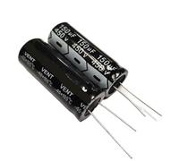 Condensateur électrolytique en aluminium, 150uF, 450V, 150MFD, 450WV, 18x35mm, Radial, 150mf450v, 150uf450v, 450v150mf, 450v150uf, 2 pièces