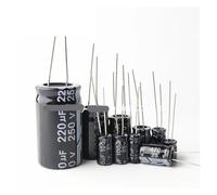 Condensateur électrolytique en aluminium, 2 à 50 pièces, 6.3V, 10V, 16V, 25V, 35V, 50V, 150UF, 220UF, 330UF, 470UF, 680UF, 1000UF, 1500UF, 2200UF, 3300UF(10V4700UF 13X20 5PCS)