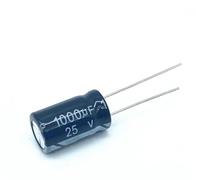Condensateur électrolytique en aluminium, 2 pièces, 10V 16V 25V 35V 50V 63V, 2.2 3.3 4.7 10 22 33 47 100 220 330 470 1000 2200 3300 4700 6800 10000UF(35V10UF 50PCS)