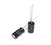 Condensateur électrolytique en aluminium 250 V3,3 uf 6 x 11 mm 3,3 uf250 V 250 V 3,3 mf 3,3 mf250 v 250 V 3,3 uf 4,7 uf 6,8 uf (250 v68 uf F 16x2 5 pièces