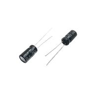 Condensateur électrolytique en aluminium 25V220UF 6x11mm, 220uf 25v 220uf25v 25v220mf 220mf25v 25v220MFD 220mf 220MFD 25wv 25vdc(25v22uf 4x7 50pcs)