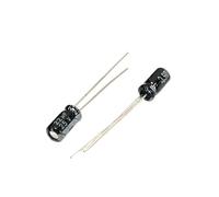 Condensateur électrolytique en aluminium 25V22uf 4x7mm, 25v 22uf 22uf25v 25v22mf 22mf25v 25v22MFD 25wv 25vdc 33uf 47uf 68uf 100uf 5-50 pièces(25v22uf 4x7 50pcs)