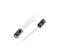 Condensateur électrolytique en aluminium 25V22uf 4x7mm, 25v 22uf 22uf25v 25v22mf 22mf25v 25v22MFD 25wv 25vdc 33uf 47uf 68uf 100uf(25v470uf 8x12 50pcs)