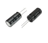 Condensateur électrolytique en aluminium 25V6800UF 16x30mm 6800uf 25v 6800uf25v 25v6800mf 6800mf25v 25v6800MFD 25wv 25vdc 10000uf(25v68uf 5x11 50pcs)
