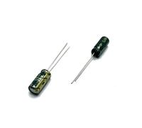 Condensateur électrolytique en aluminium 25V68uf 5x11mm, 68uf 25v 68uf25v 25v68mf 68mf25v 25v68MFD 68mf 68MFD 25wv 25vdc 100uf(25v33uf 5x7 50pcs)