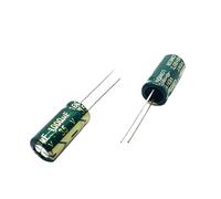 Condensateur électrolytique en aluminium 35V1000UF 10 x 20 mm haute fréquence basse 1000uf35v 13 x 20 mm 35v1000mf 1000mf35v 35wv 35vdc (35v1000 13x20 10pcs)