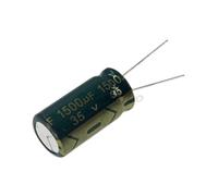 Condensateur électrolytique en aluminium 35V1500UF, 13x25MM, 2 pièces, 1500UF, 35V, faible ESR/impédance, haute fréquence 20% Appareils électroniques