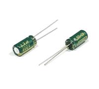 Condensateur électrolytique en aluminium 400V3.3UF 6x11mm 3.3uf400v 400v 3.3uf 400v3.3mf 3.3mf400v 400v3.3MFD 400wv 400vdc 3.3mf 4.7uf(400v1uf 6x11 20pcs)