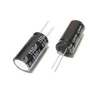 Condensateur électrolytique en aluminium 450V150UF 18x35mm 150uf450v 450v150mf 150MFD 150uf 450v 150mf450v 150mfd450v 450vdc 450v 150uf(450v3.3 10x10 20pcs)