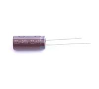 Condensateur électrolytique en aluminium 5 pièces Dip 22uF ± 20% 400V Fil radial, 8x18mm KCXD1802G220MF AMNzOgOdL