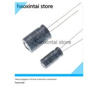 Condensateur électrolytique en aluminium, 50 pièces, 1UF 50V 100V 250V 400V 450V 5*11 6*12 8*12 haute fréquence