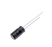 Condensateur électrolytique en aluminium 63v22uf 6x12mm 22uf63v 63v22mf 22mf63v 63v 22uf 63wv 63vdc 22MFD 33uf 47uf 100uf 220uf 330uf(63v22uf 5x11 10pcs)