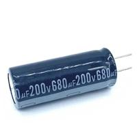 Condensateur électrolytique en aluminium, 680UF, 200v, taille 18x50mm, 20%, 2 pièces/lot